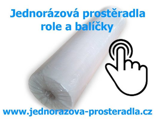 Jednorázová prostěradla Jednorázová prostěradla